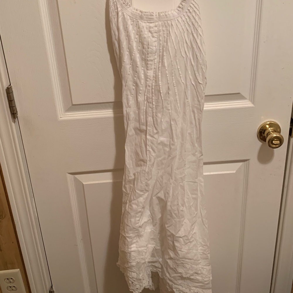 White summer dress